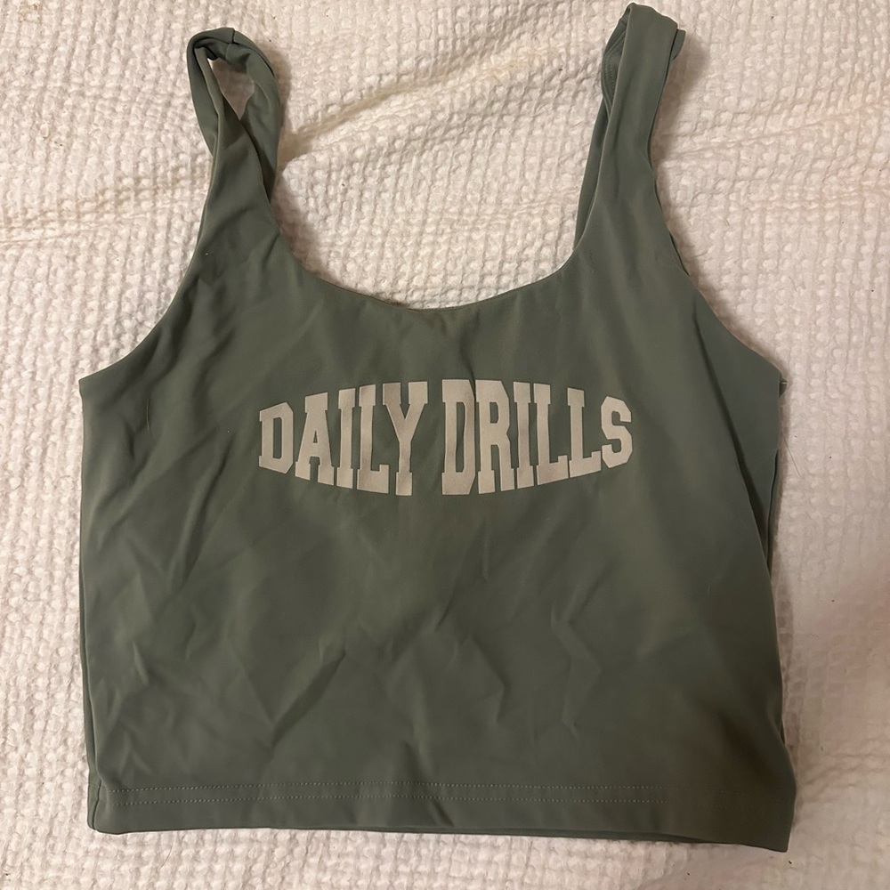 daily drills workout top